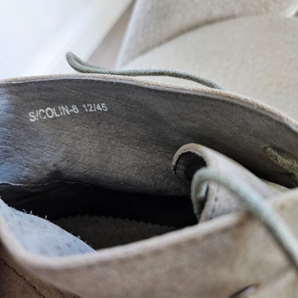 Men's Chukka Boot Adolfo's Size 12 Tan Suede Classic Preppy Comfort - Picture 6 of 7